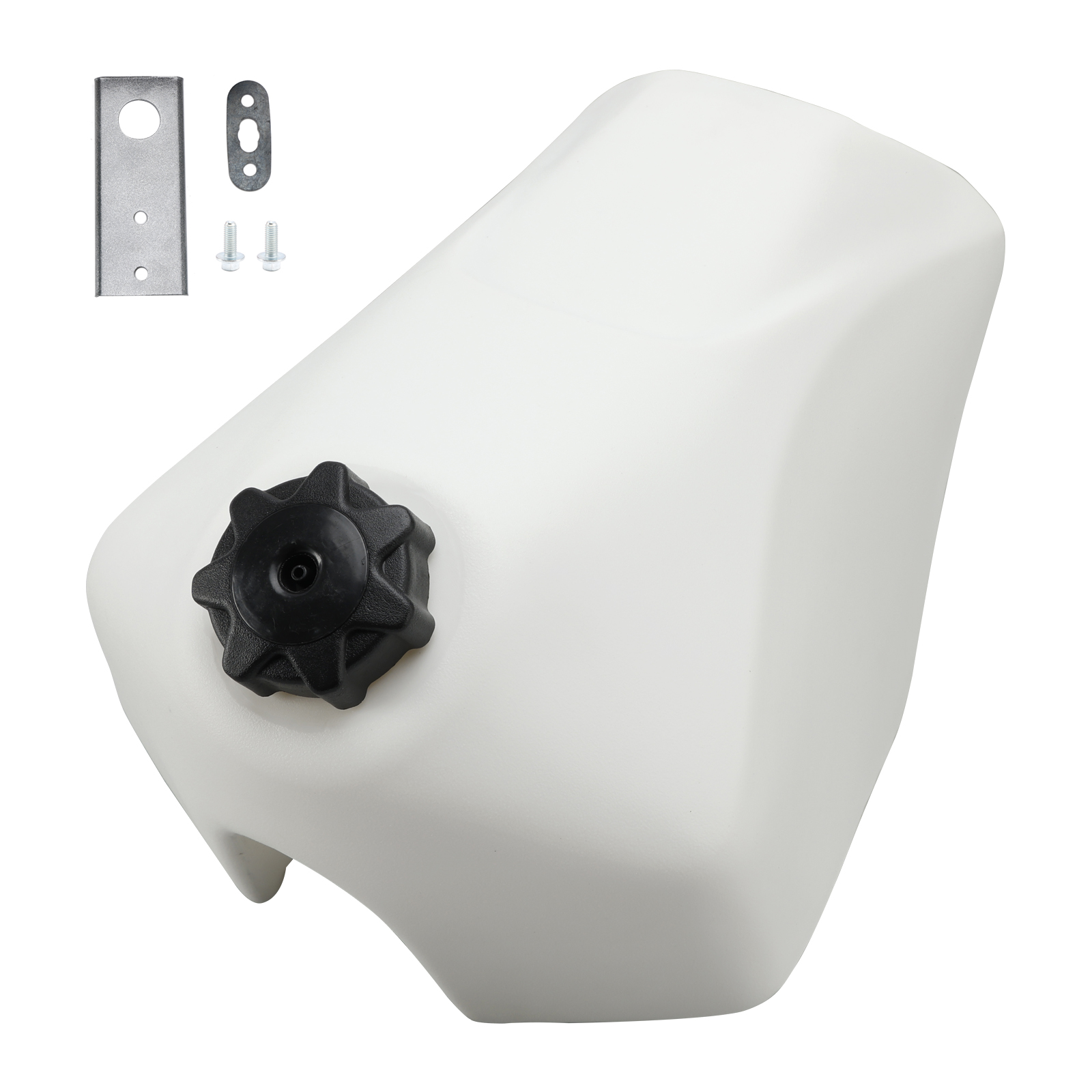 Petrol Fuel Tank 12LT White For Kawasaki KLR 250 KL 250D 1985
