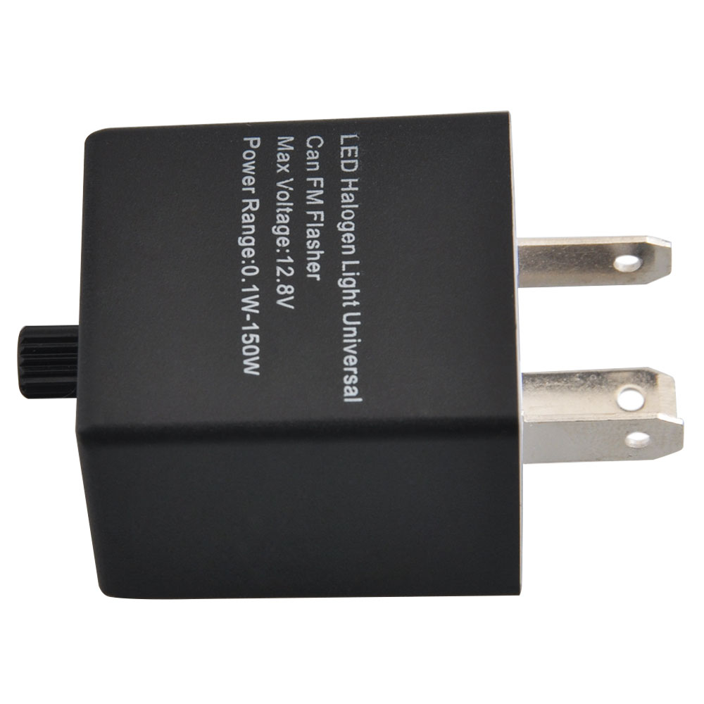 12V 3-Pin Flasher Relay w/ Wire for Solve Car Turn Signal LED Light