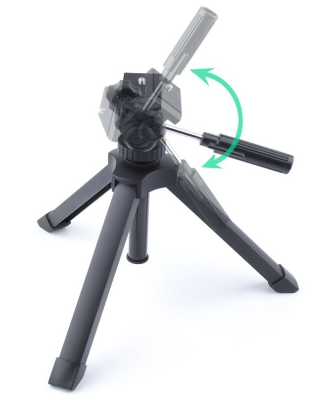 Gosky Heavy Duty Adjustable Table Top Tripod for Spotting scopes