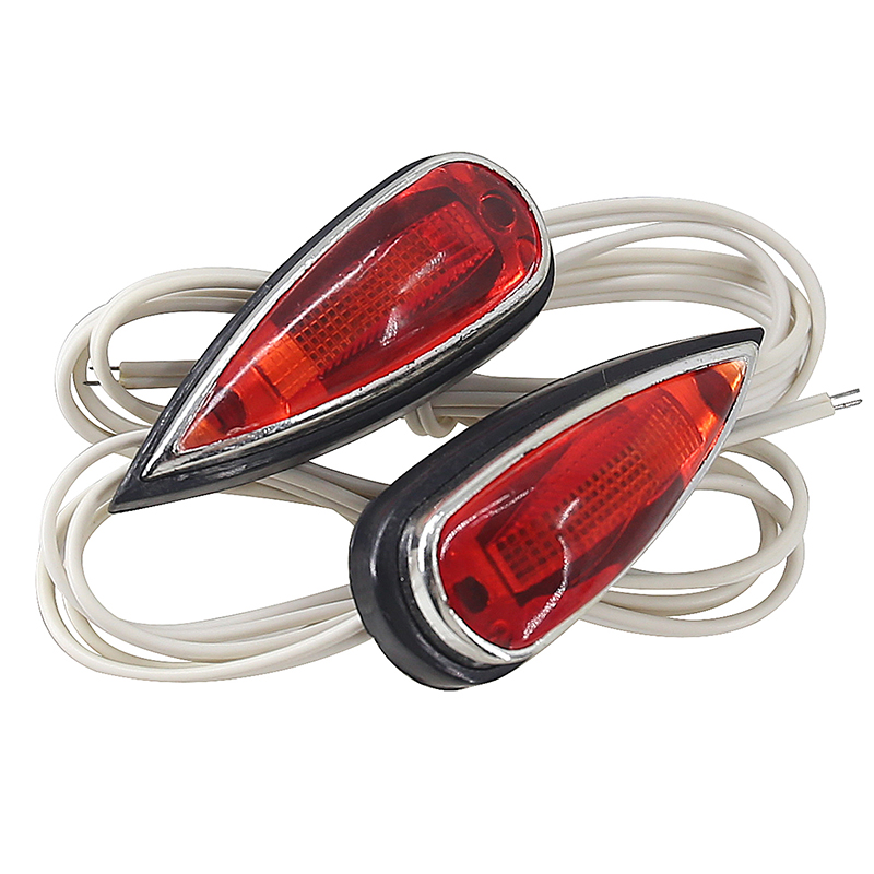 Description Picture 6 of itemFor electric scooter rear taillights, LED brake lights, turn signals, rear mudguard taillights accessories