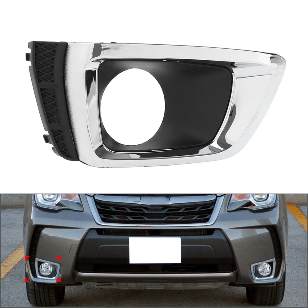 2014SS MA_JULIUS モダールガーゼ カットソー FOG サイズ3 Right Front Bumper Fog Light Bezel For Subaru Forester 2014-2018