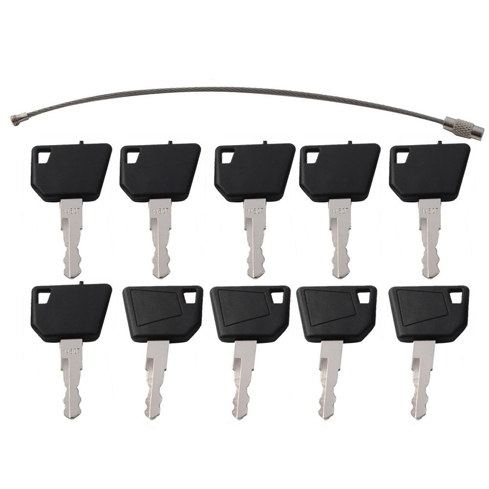 キット Ignition Keys Fit For JCB 14607 701/45501 Volvo Bobcat Caterpillar