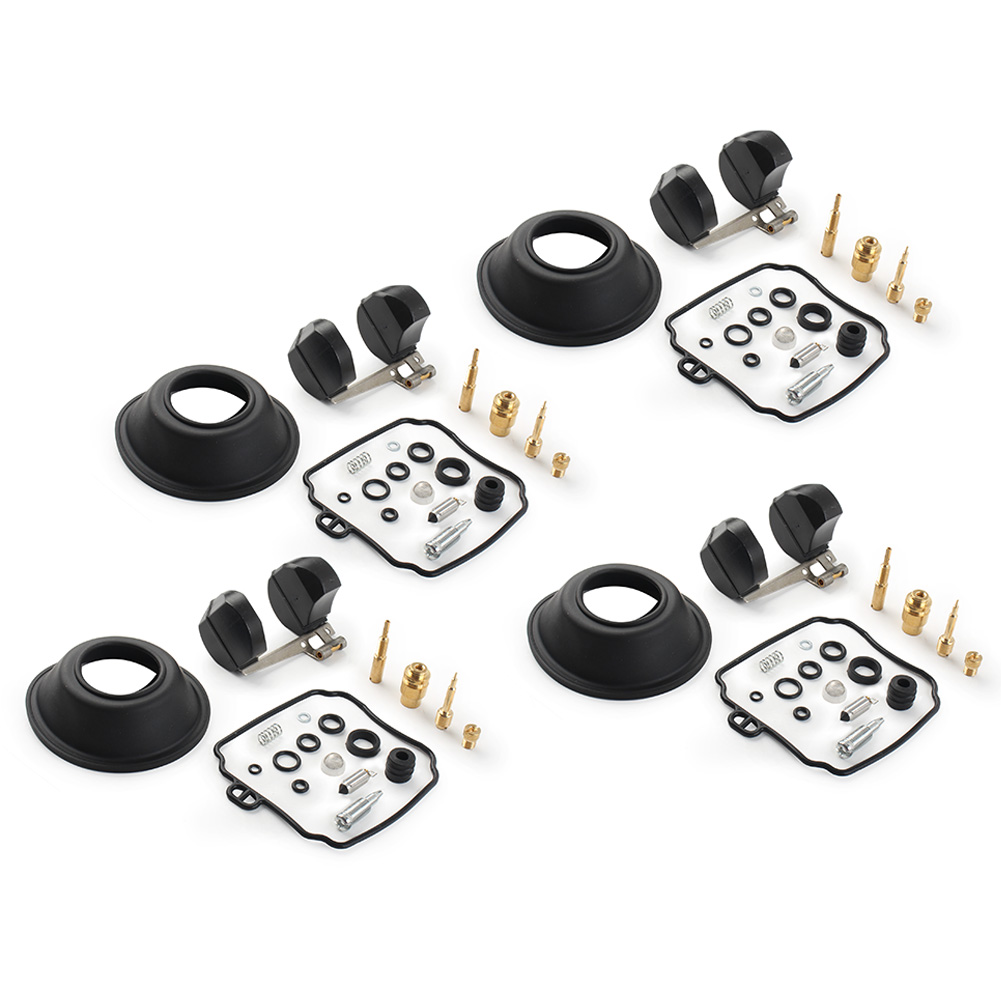 Carburetor Repair Kits 4 Sets For Yamaha XJ600 Seca II 600 XJ600S