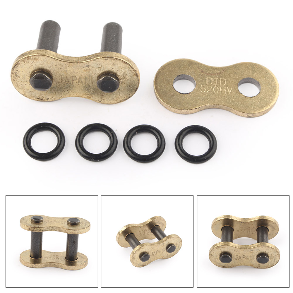 Fit Kawasaki ZX6R ZX-6R 520 Chains Master Rivet Style Connecting