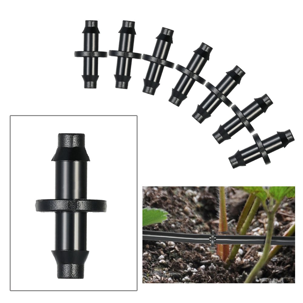 Barb Connector 1//4 inch For 4//7mm Hose Garden Irrigation Watering Drip 2.4cm