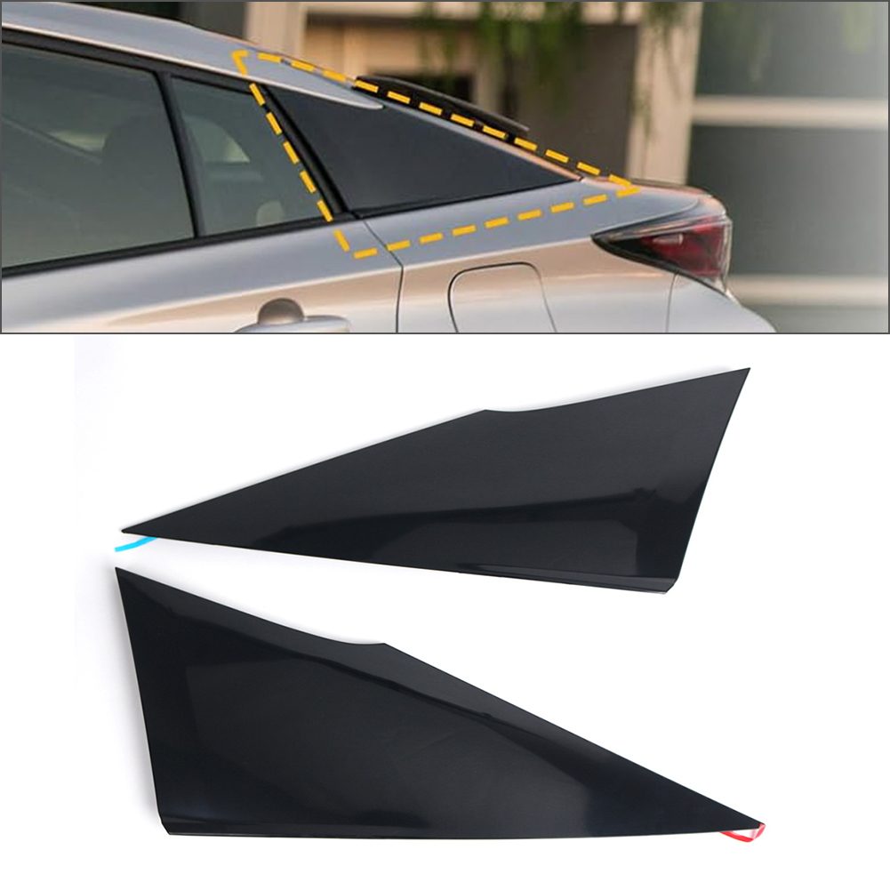 Glossy Black Rear Quarter Moldings Cover 62505-47012 For Toyota