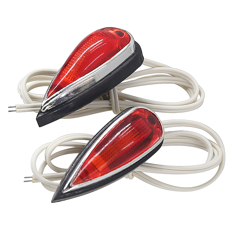 Description Picture 3 of itemFor electric scooter rear taillights, LED brake lights, turn signals, rear mudguard taillights accessories