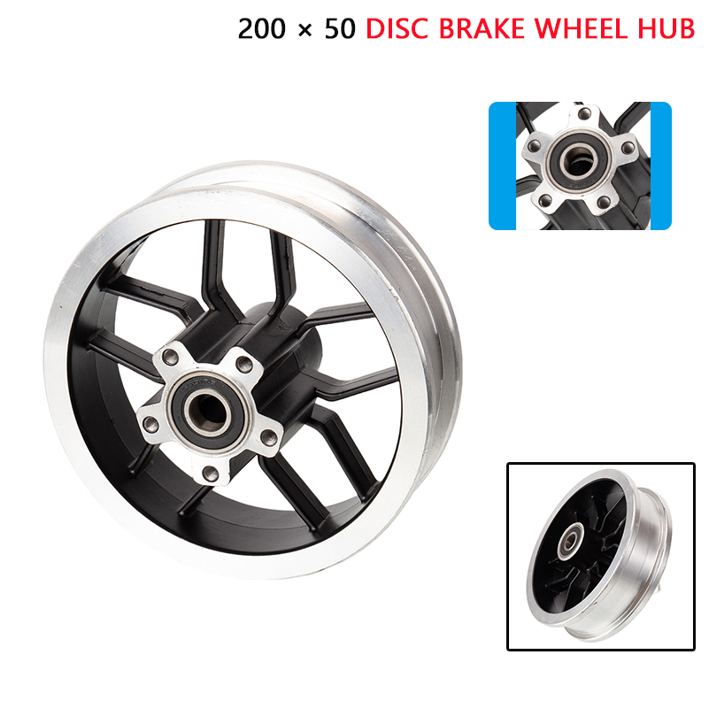 Description Picture 2 of itemWear-resistant and durable 200 × 50 tree branch disc brake wheel hub for electric bicycle or light motorcycle accessories