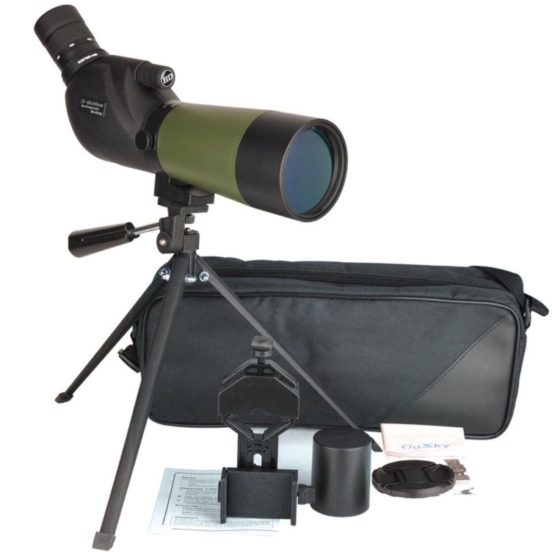 Gosky 2060x 60mm Waterproof BAK4 Angled Spotting scope eBay