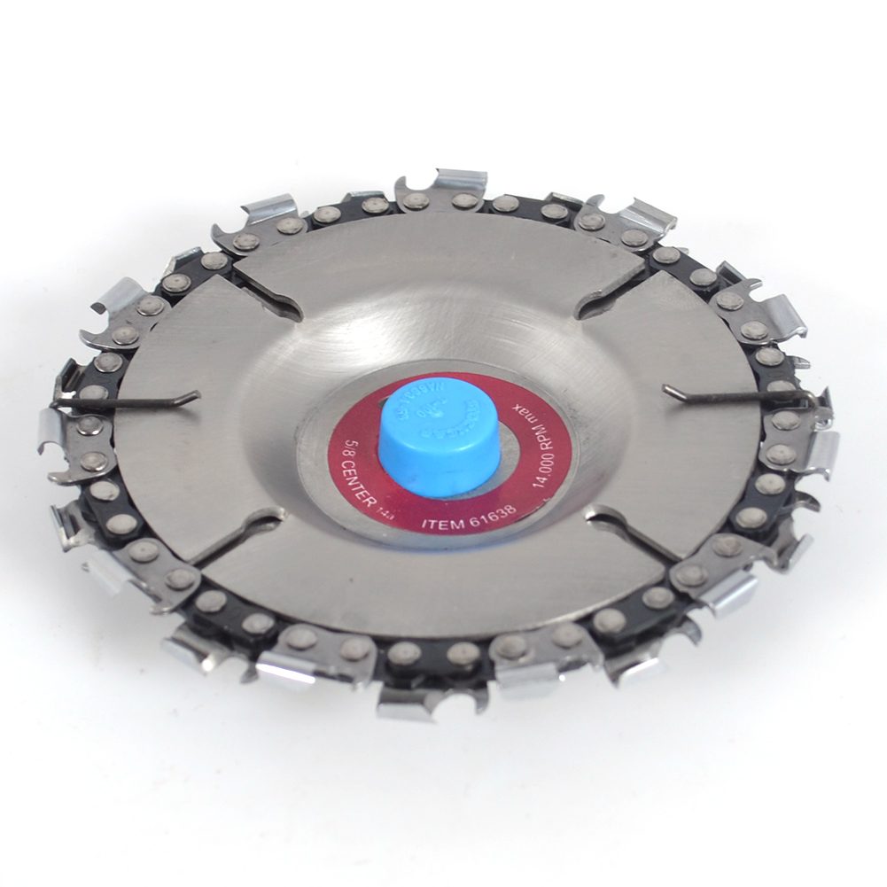 Disc 22 Tooth 4'' Angle Grinder Chain Saw for Wood Carving Cutting Tool wood 631384566082 eBay