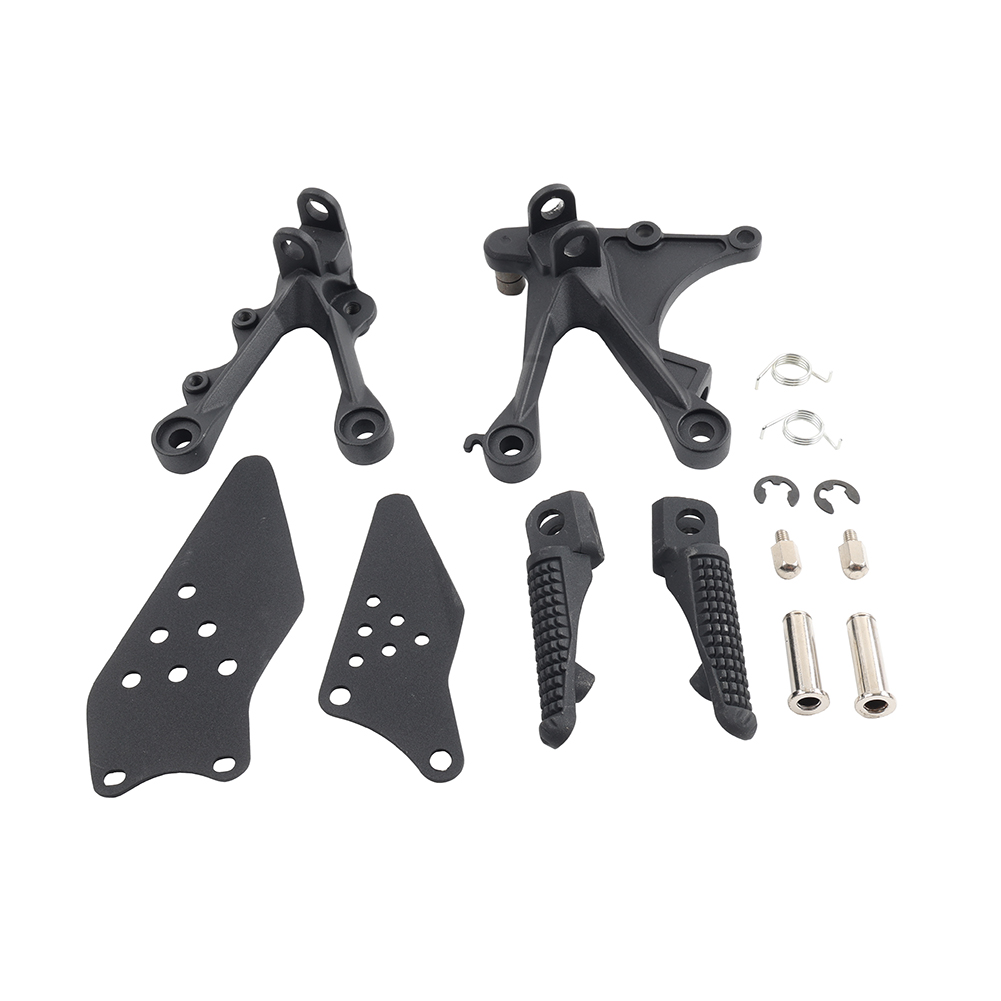 Front Driver Footpeg Footrest Bracket Kit For Kawasaki Ninja ZX6R