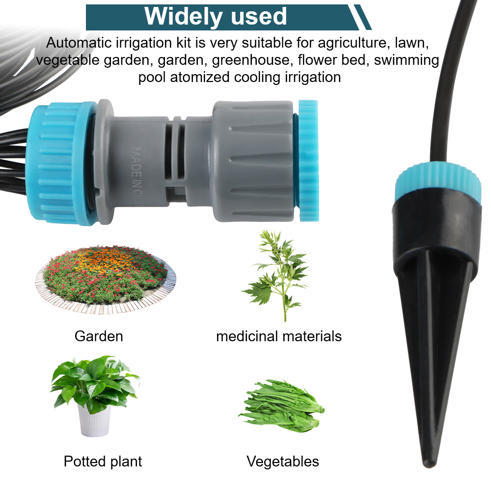 Flecha de goteo automática para riego de flores y plantas