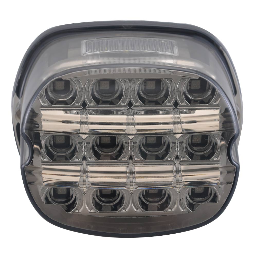 Motorcycle LED Tail Light Smoke Rear Lens For Harley Davidson Softail Electra eBay