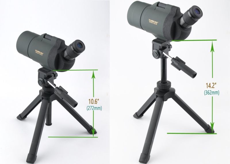 Gosky Heavy Duty Adjustable Table Top Tripod for Spotting scopes