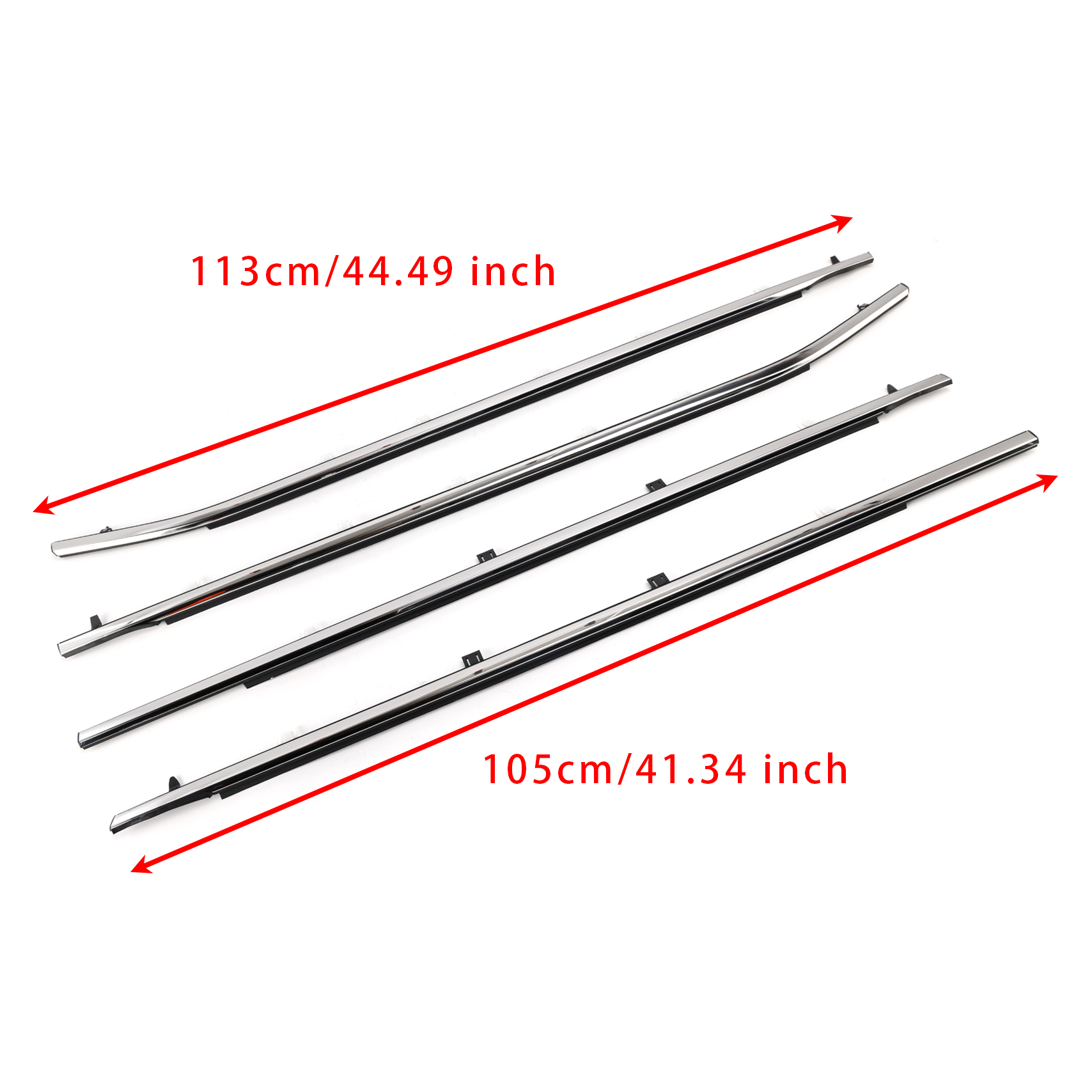 BODYSTEEP43.44コリオシート ✓4PCS Weatherstrips Seal 72410-TK8-A11 Door Belt Molding For