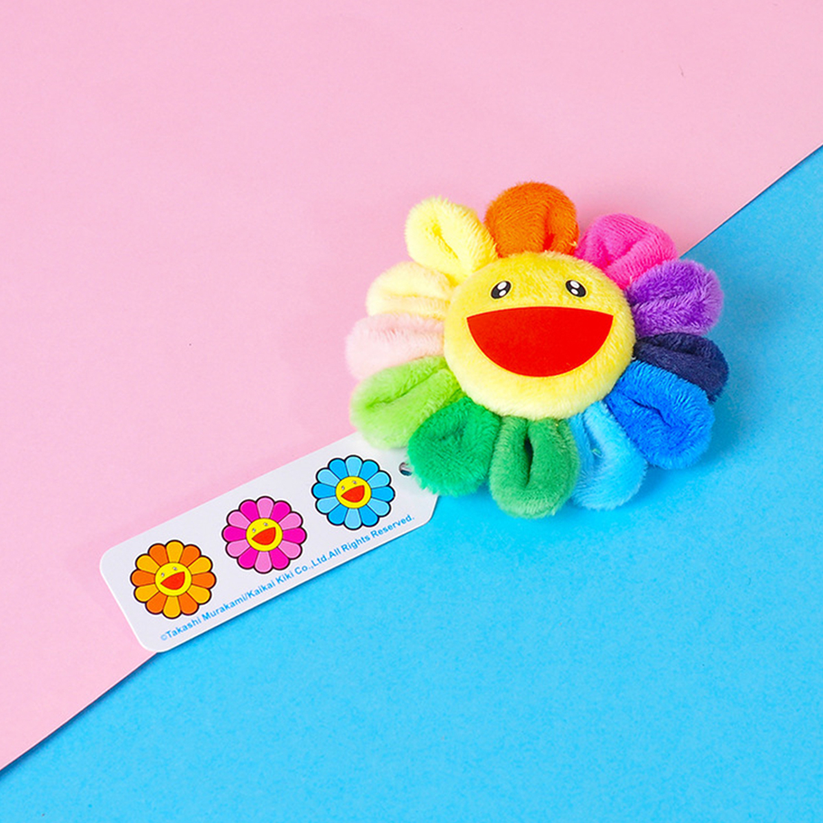 ファッション雑貨・小物その他 Kaikai Kiki x Blackpink Enamel Pin Rainbow Flower Takashi Murakami Kaikai Kiki Rainbow Flower Pin Badge Plush