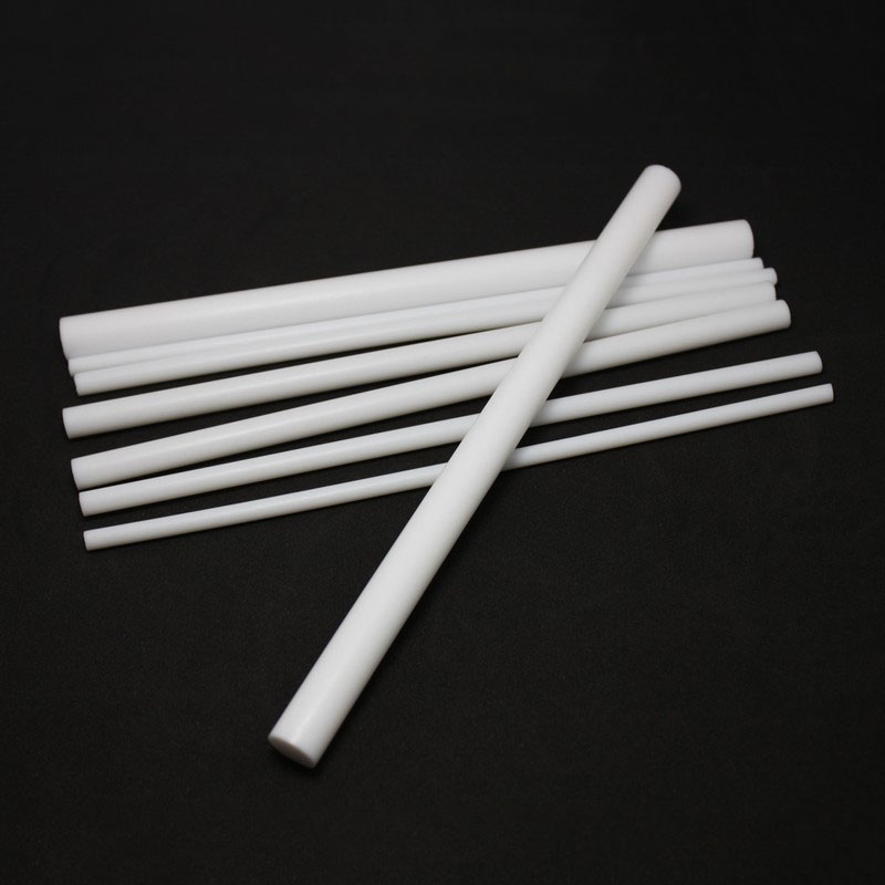 White PTFE Round Rod Bar 5mm/6mm/8mm/10mm/12mm Dia 100/200/300mm Long