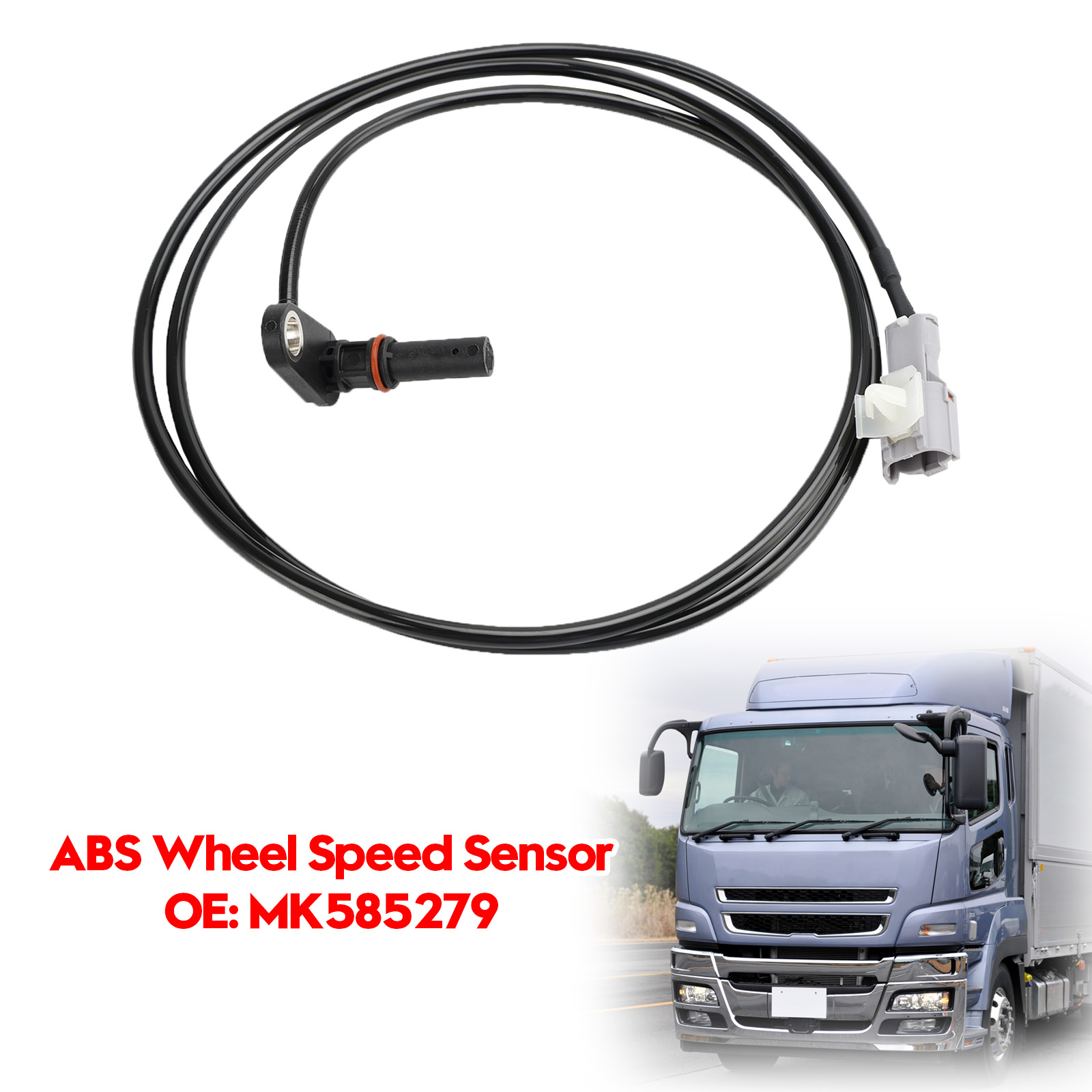 ABS Wheel Speed Sensor Rear Left For Mitsubishi Fuso Canter 3.0