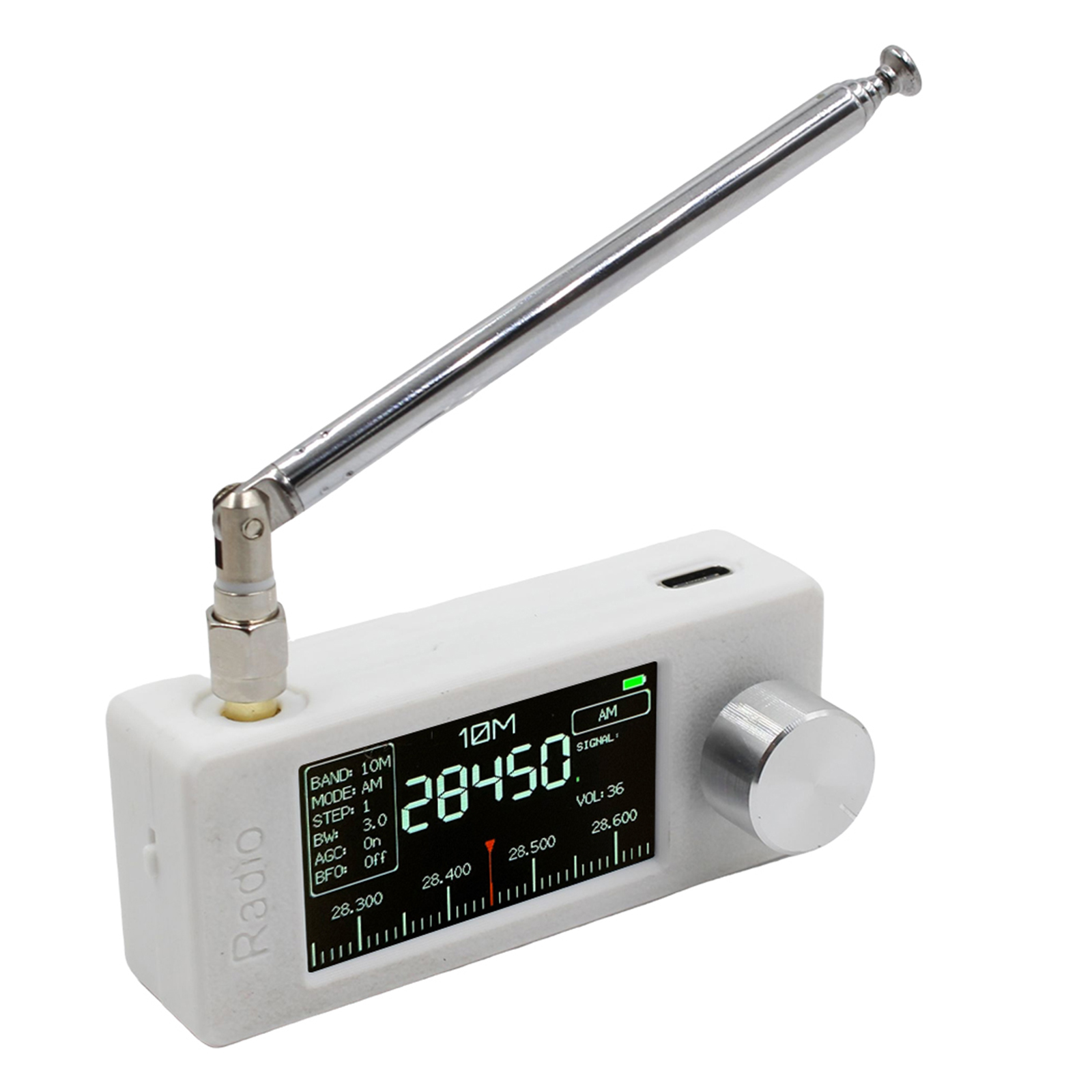 SI4732 Prenosné rádio 0,5 - 108 MHz, LSB, USB, AM, FM, vreckové mini SI4732 Prenosné rádio 0,5 - 108 MHz, LSB, USB, AM, FM, vreckové mini