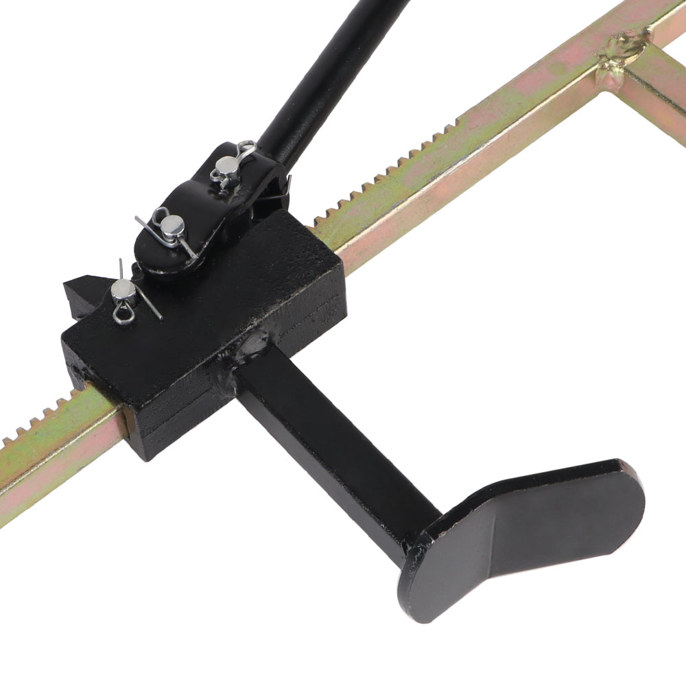 Cambiador de neumáticos con acero resistente