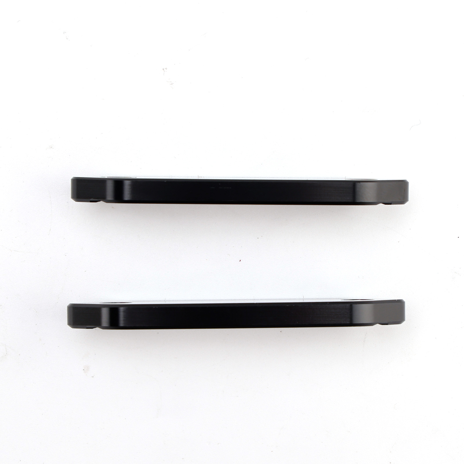 CNC MIRROR BLOCK OFF PLATES HOLE CAPS BLACK FOR KAWASAKI ZX-6 R