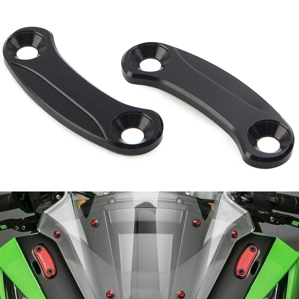 ram様 Motorcycle Rearview Mirror Block Off Base Plates Cover For