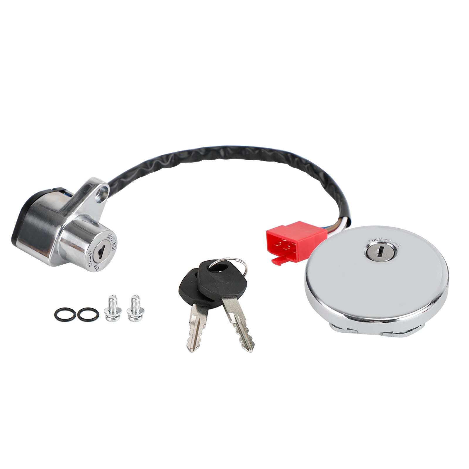 Ignition Switch & Fuel Tank Cap Fit Kawasaki VULCAN 800,Classic