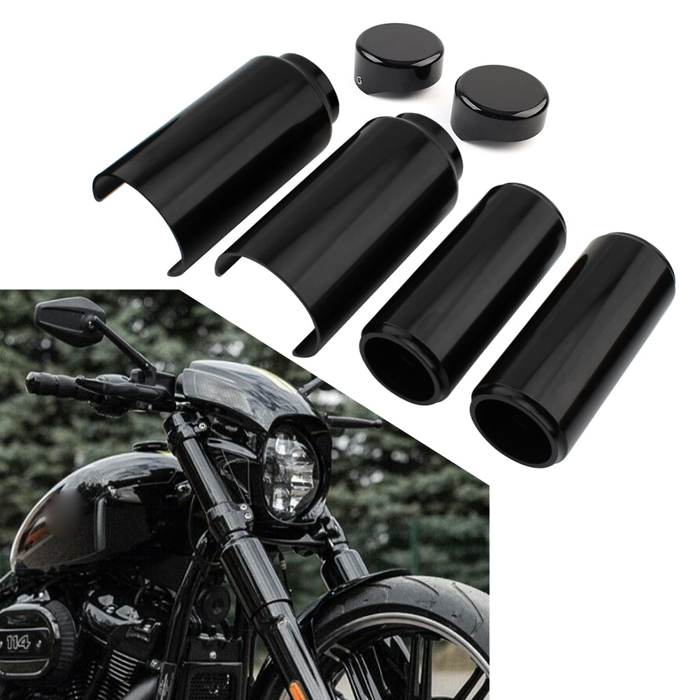 For HARLEY-DAVIDSON SOFTAIL BREAKOUT FORK COVER SET 18-23 FXBR