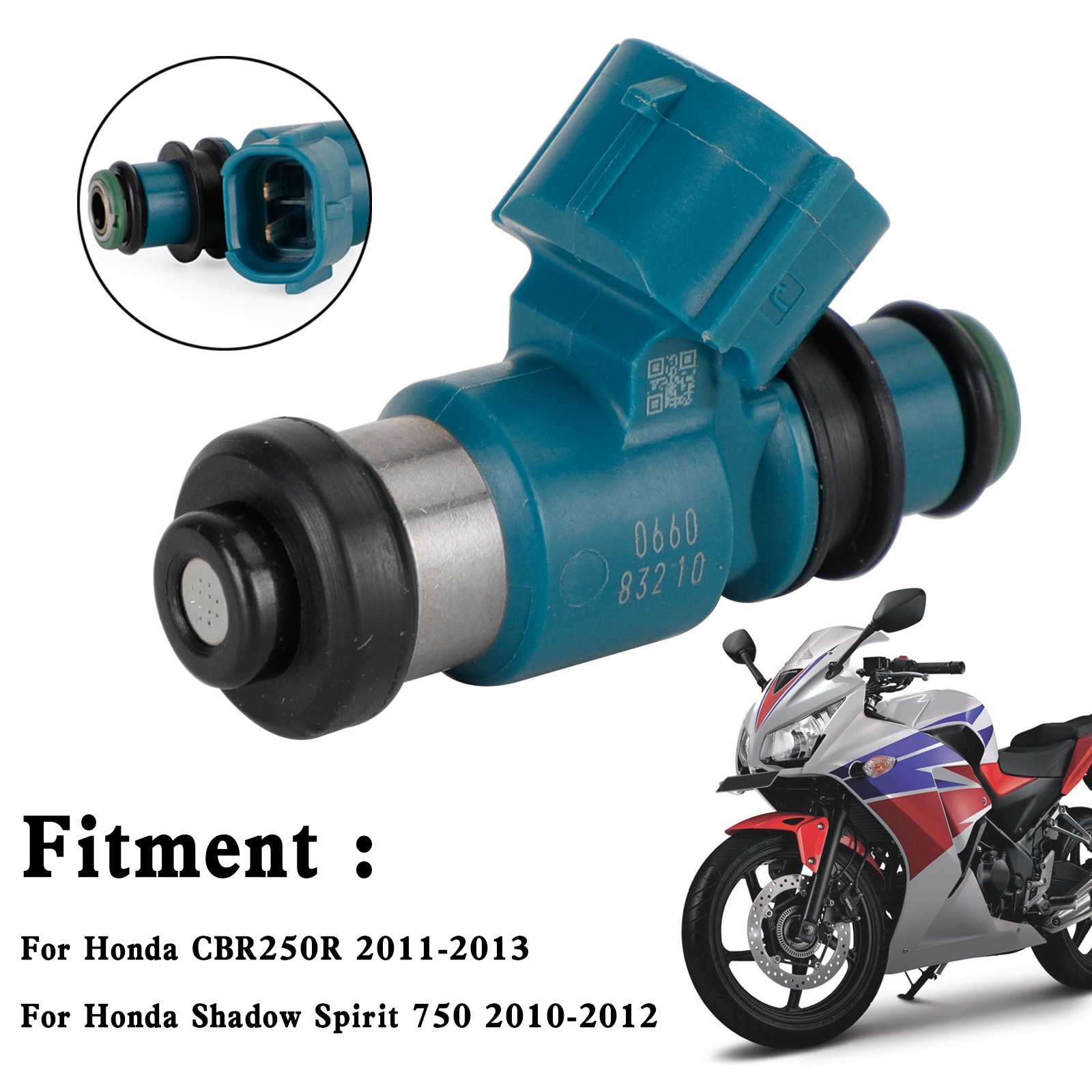 Fuel Injector For Honda CBR250R Shadow Phantom 750 16450-MFE