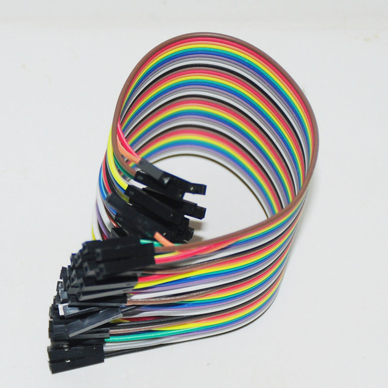 10/20cm 40p Dupont Jumper Wire Cable Connector 2.54mm M-M F-F M-F Test ...