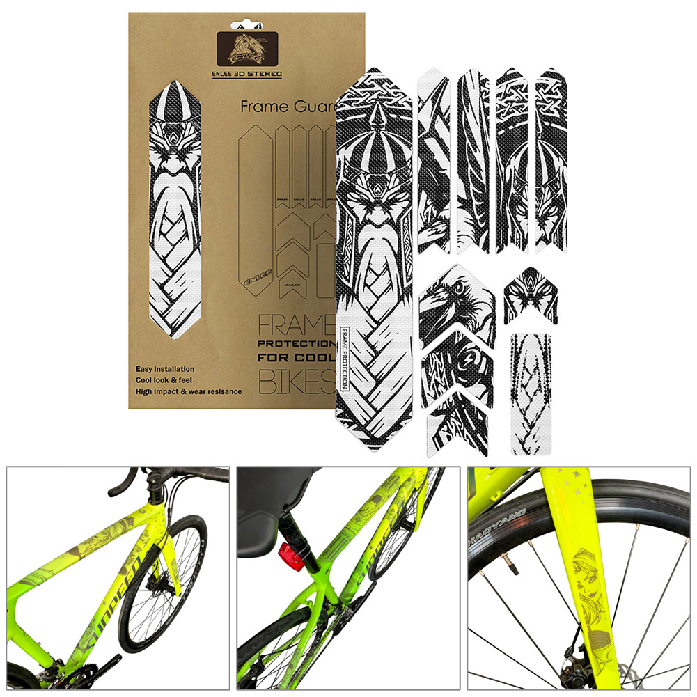 ENLEE Bike Decor Frame/Fork Guard 3D Protactive Film MTB Road Bike