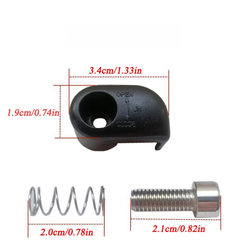 Description Picture 5 of item1 SET Folding buckle frame quick release lock buckle for Driving Electric Bicycle