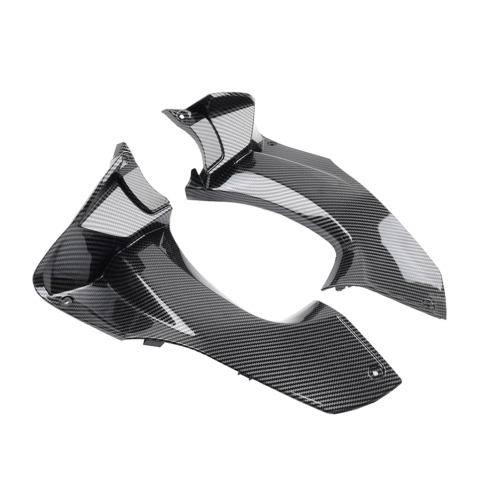 2x Carbon Look Air Intake Cover Carbon Fiber For Kawasaki Ninja ZX