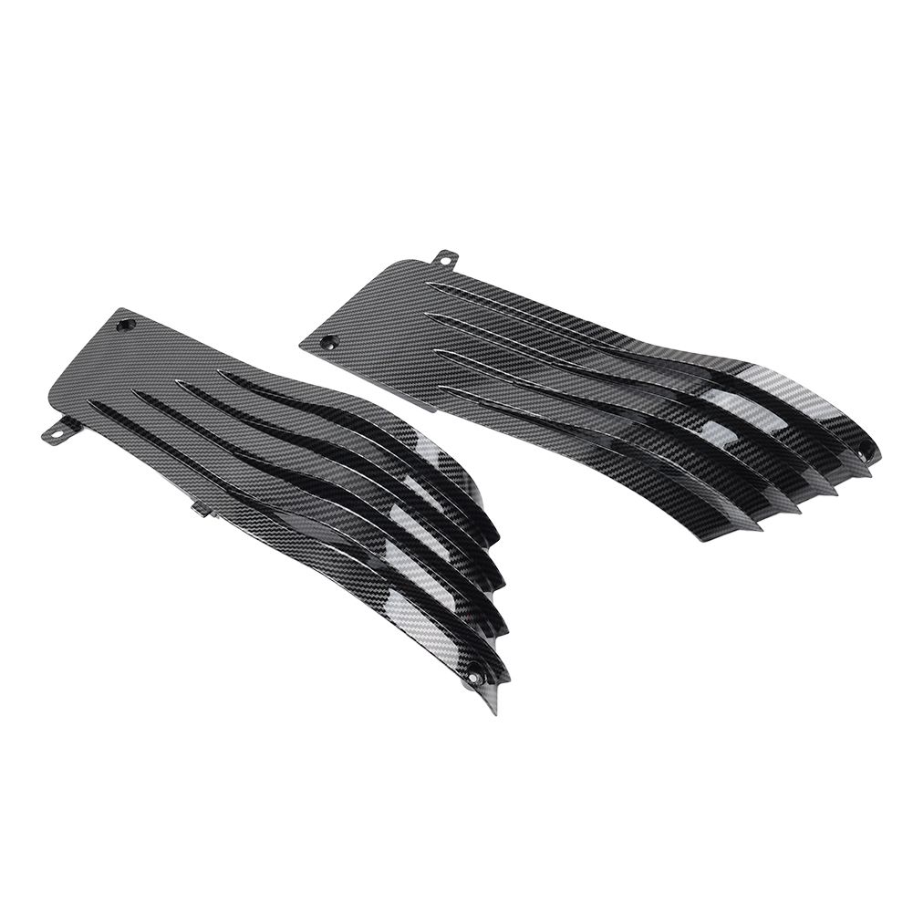 Carbon Fiber Side Engine Trim Fairing Knee Guard For Kawasaki ZX14