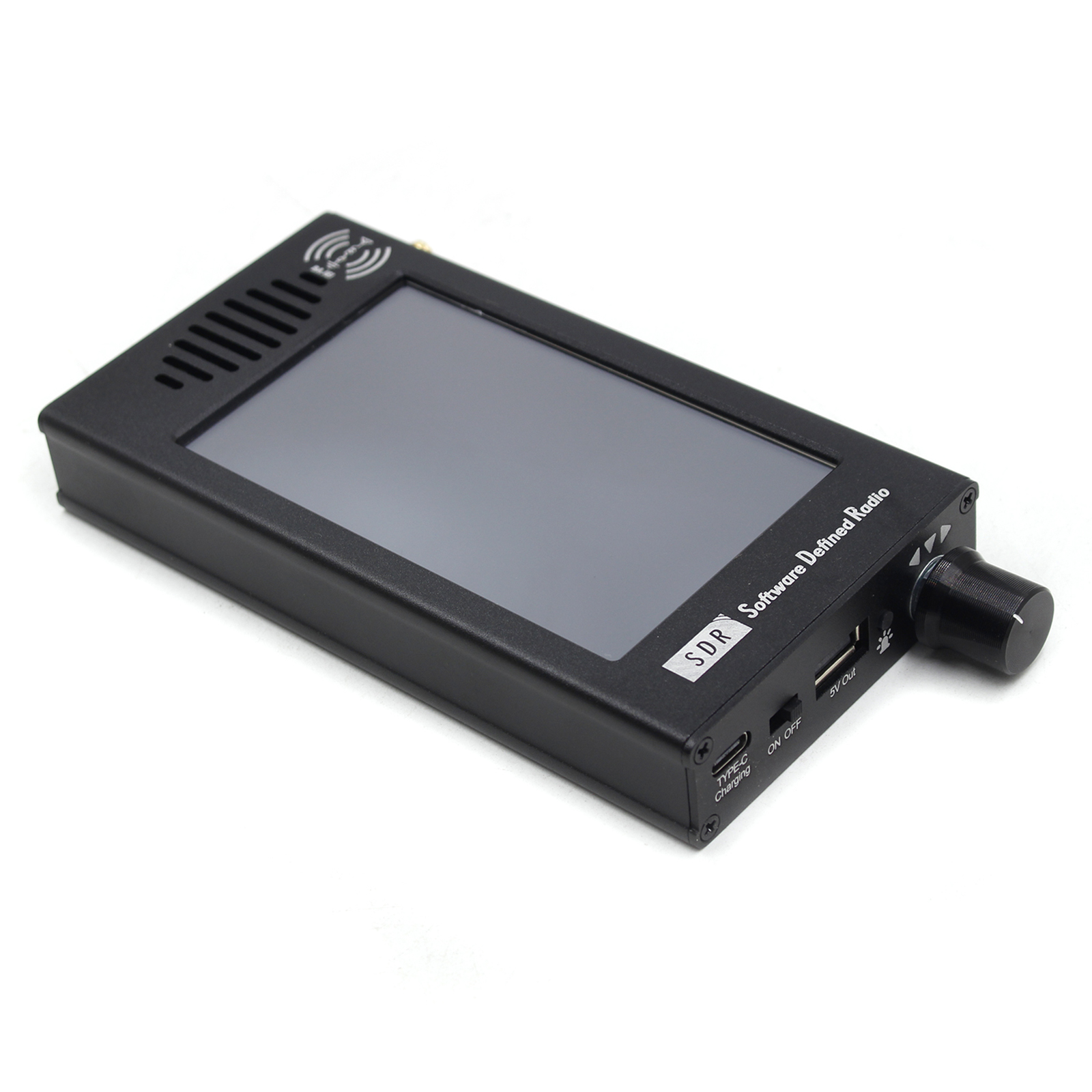 Récepteur Numérique DSP Pleine Bande - Portable Avec FM, MW, SW, SSB, Air, VHF, UHF - 1000 Mémoires - Port USB-C - 8