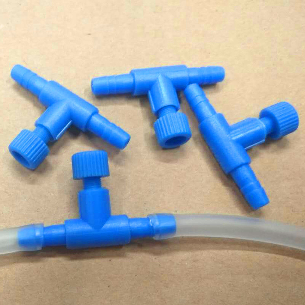 5/10Pcs Fish Tank Air Line Flow Control Regulator Valve Aquarium For