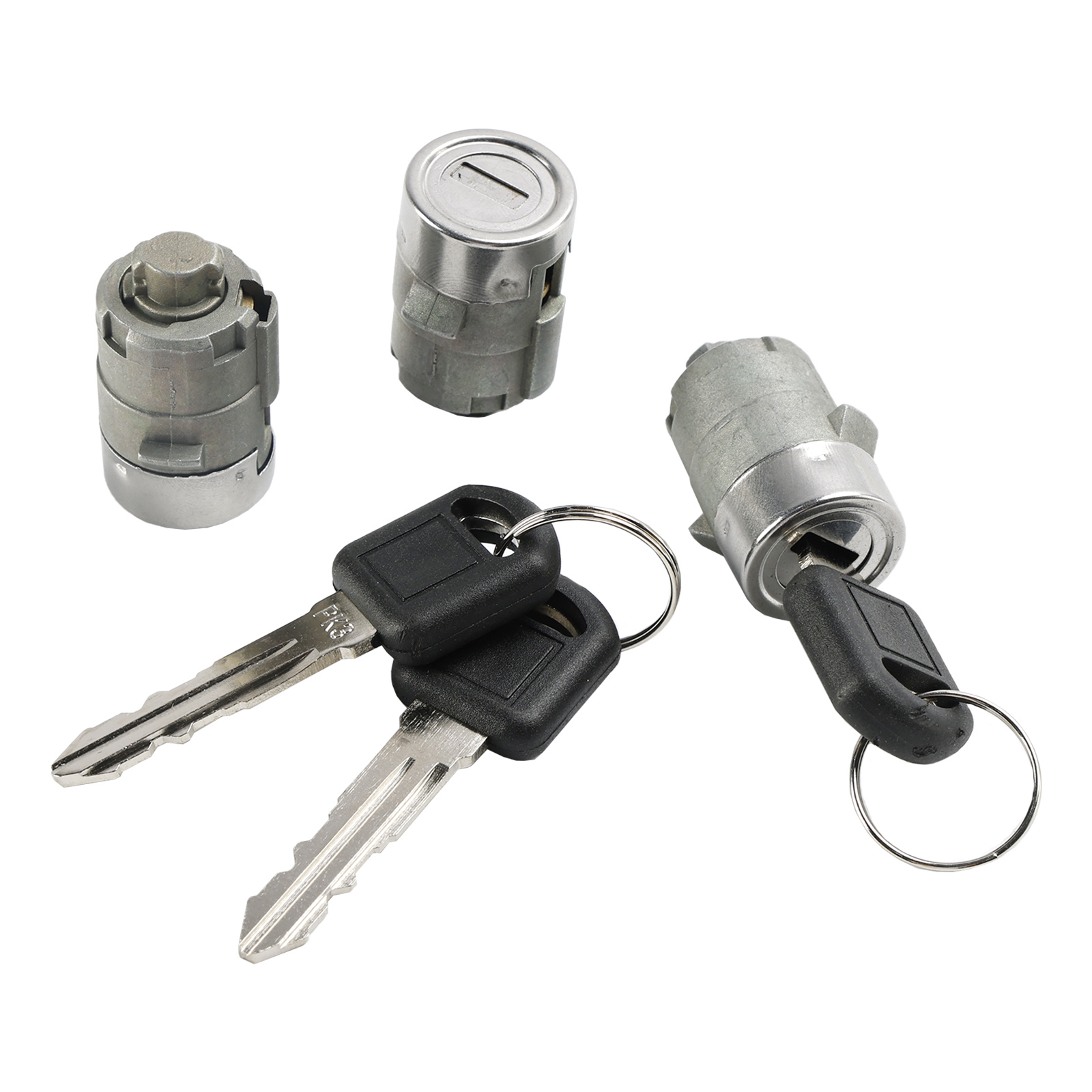 ホ　familiar Ignition Switch Cylinder & 3 Door Lock Set W/2 Keys For Suburban